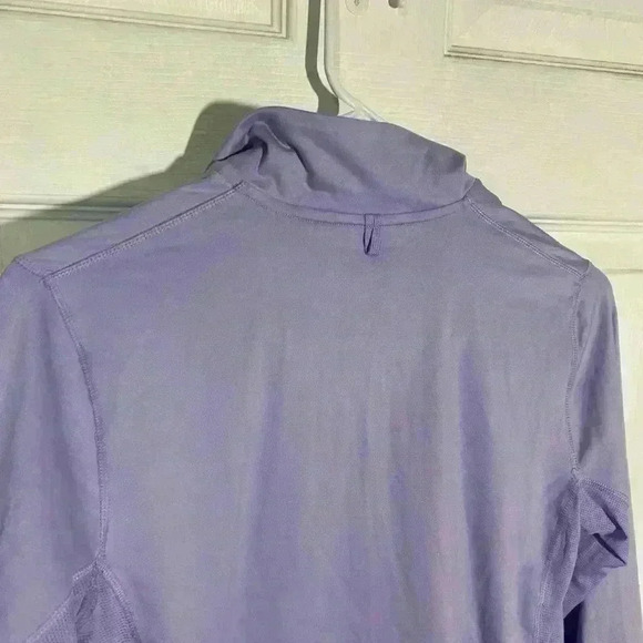 Brooks Dash Zip Up Running Pullover. Size Small, light lavender. - Picture 7 of 12